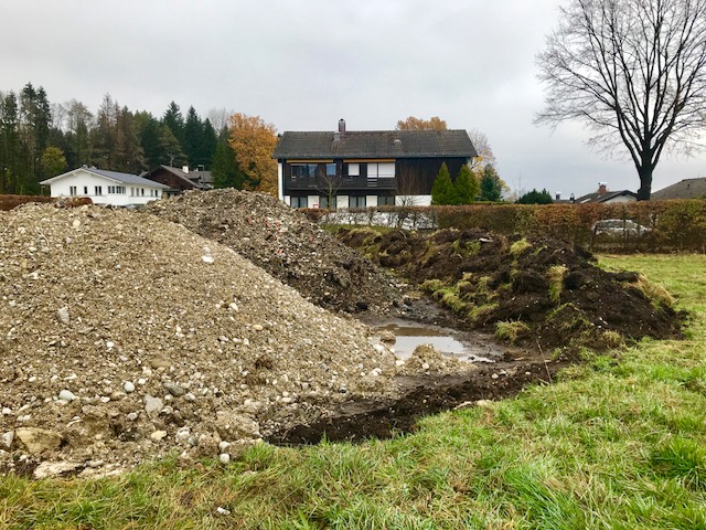 Erdhaufen / Erdhügel / Bodengutachten