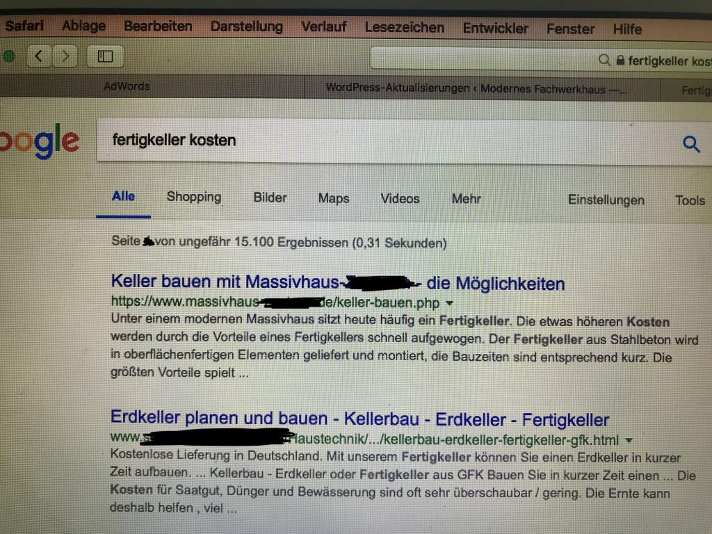 Fertigkeller Massivhaus google